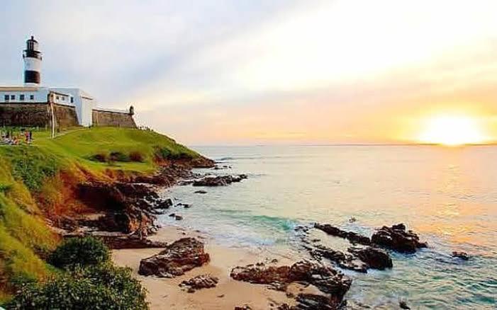 Smart Farol Da Barra - Vista Mar Com Varanda Arejada Διαμέρισμα Σαλβαντόρ Εξωτερικό φωτογραφία